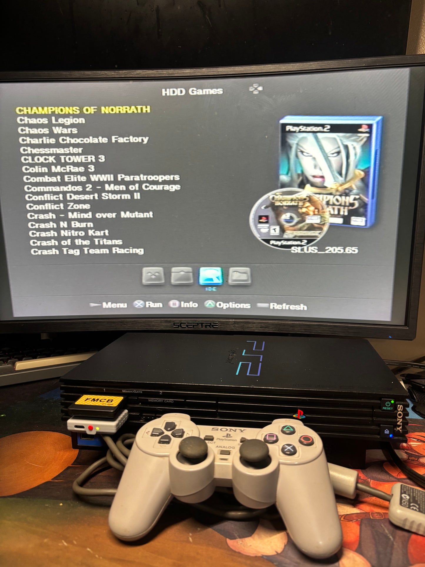 MODDED PS2 300 GAMES