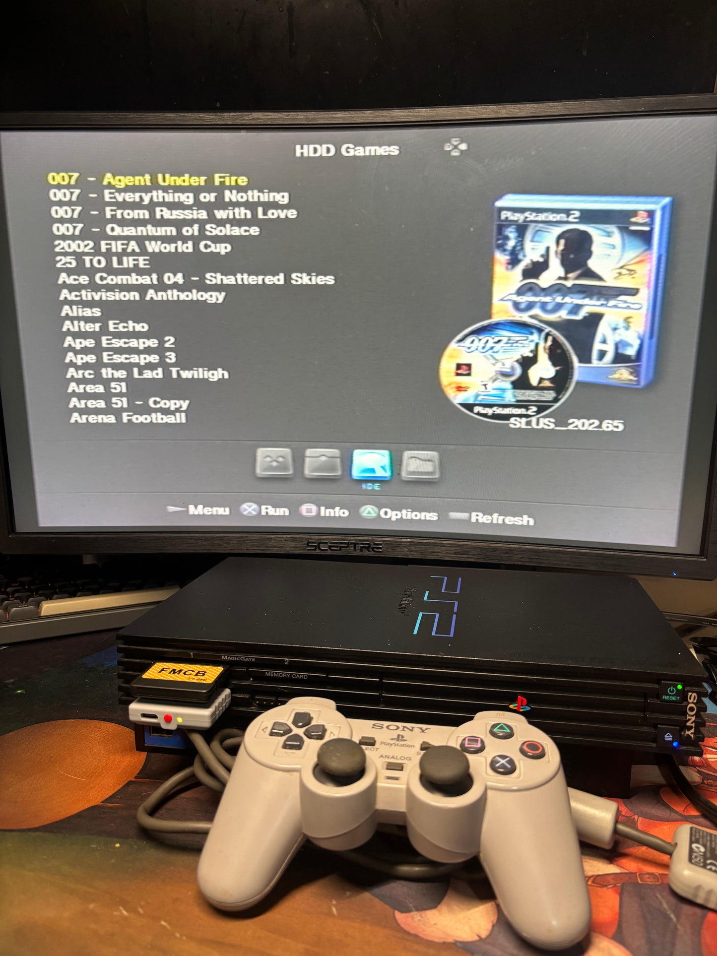 MODDED PS2 300 GAMES