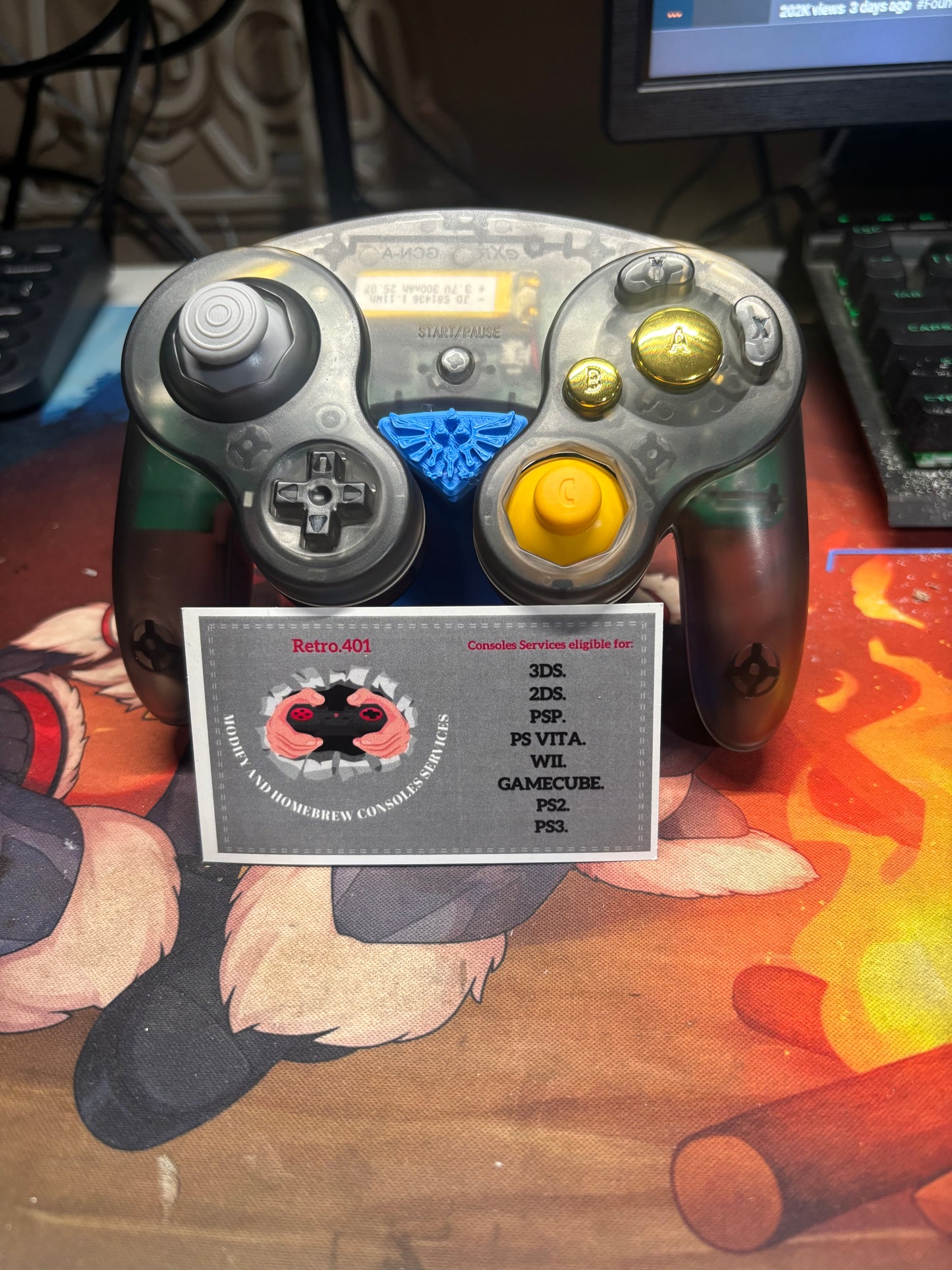 Custom GameCube controller(wireless)