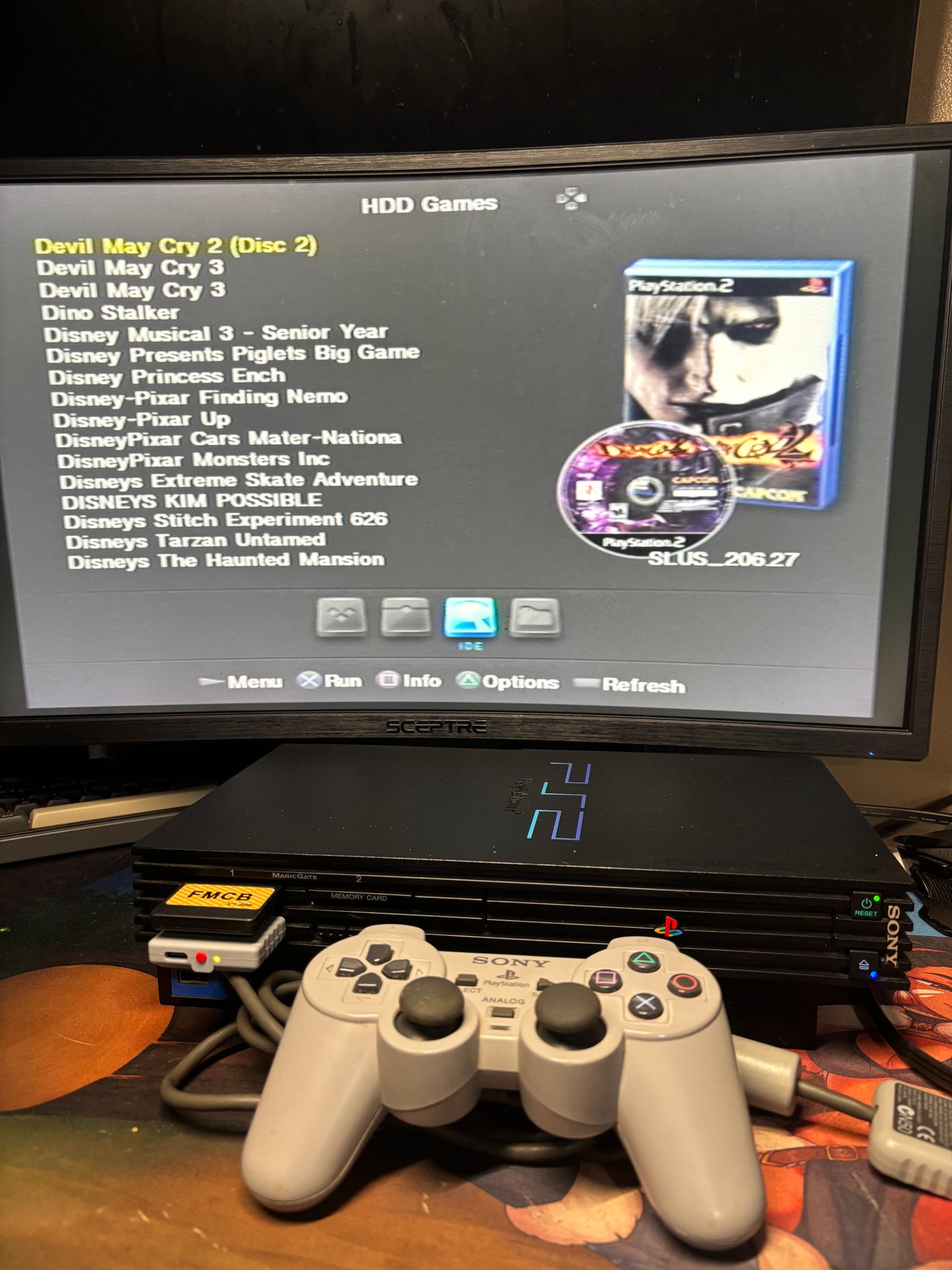 MODDED PS2 300 GAMES