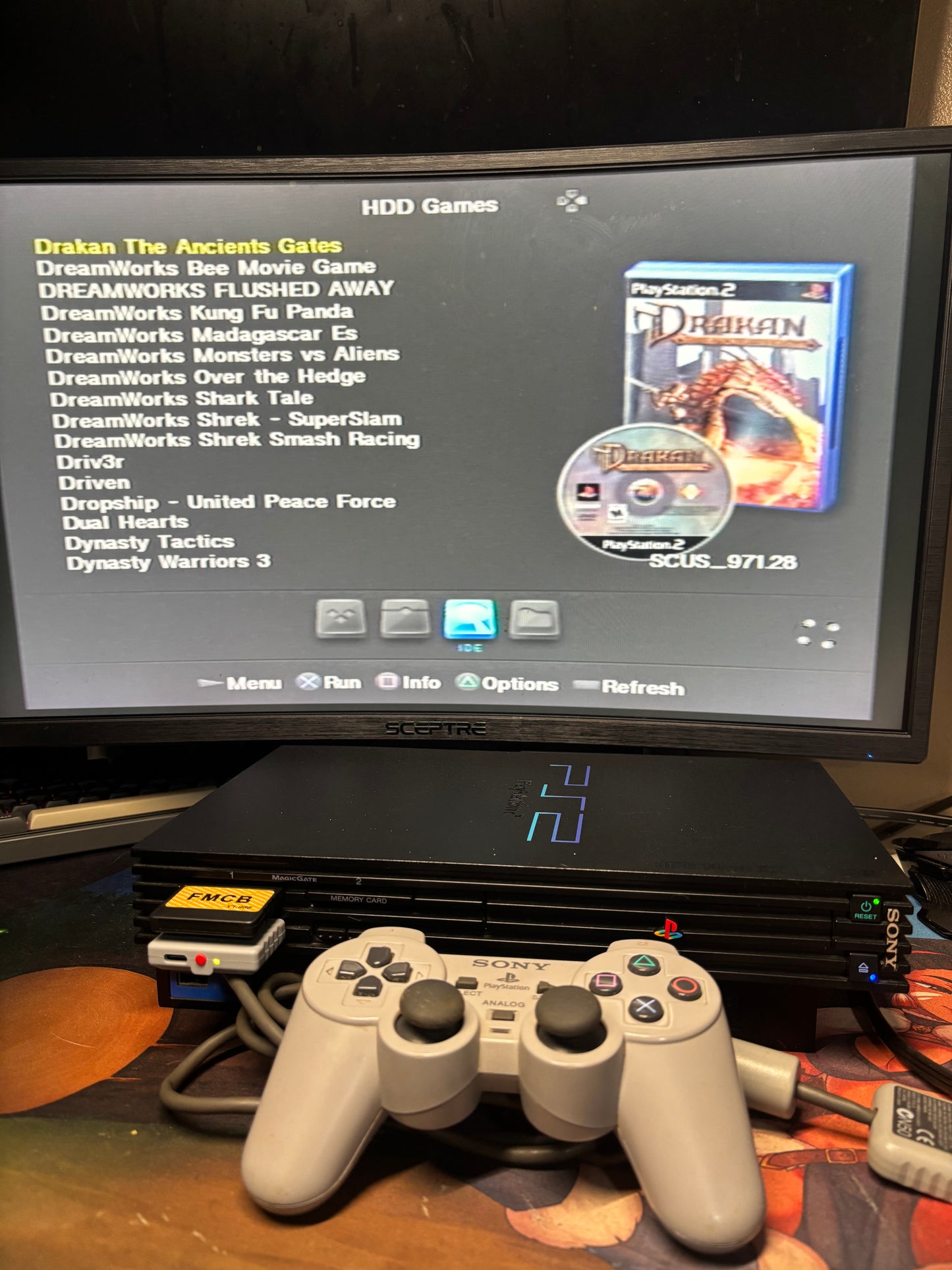 MODDED PS2 300 GAMES