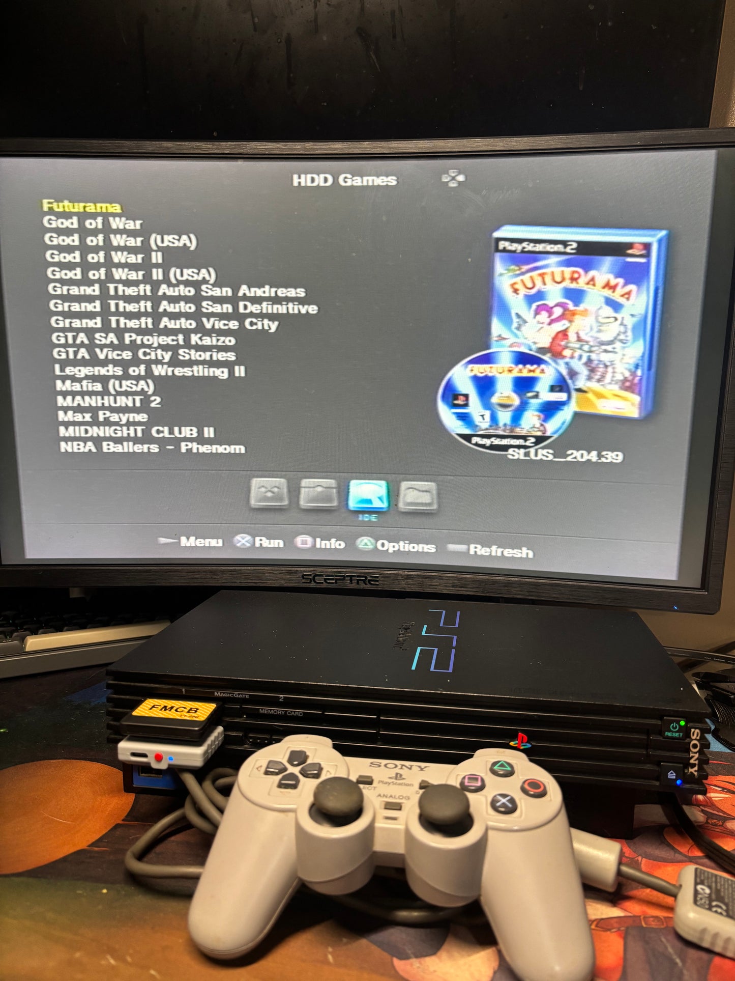 MODDED PS2 300 GAMES
