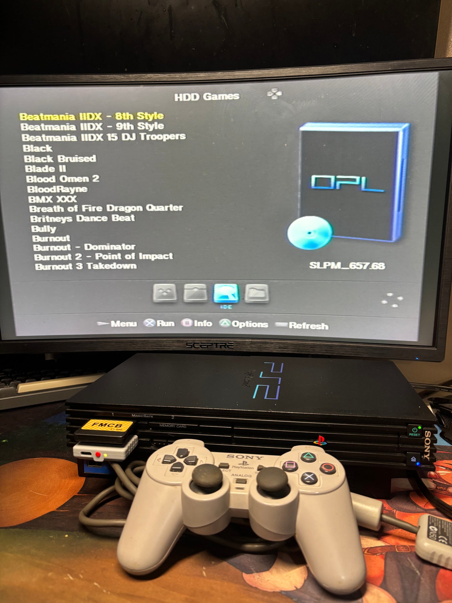 MODDED PS2 300 GAMES