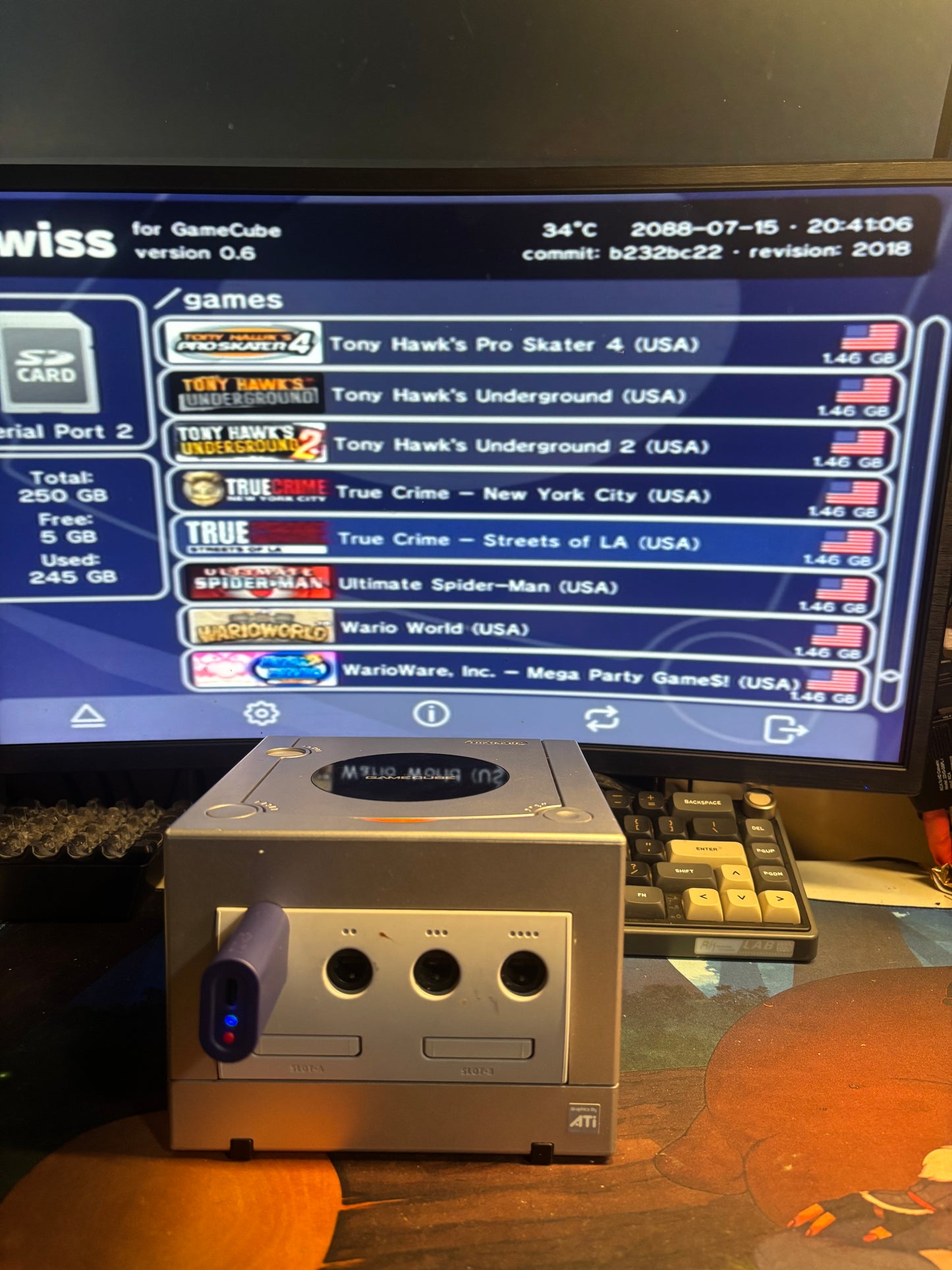 GameCube Picoloader send in service
